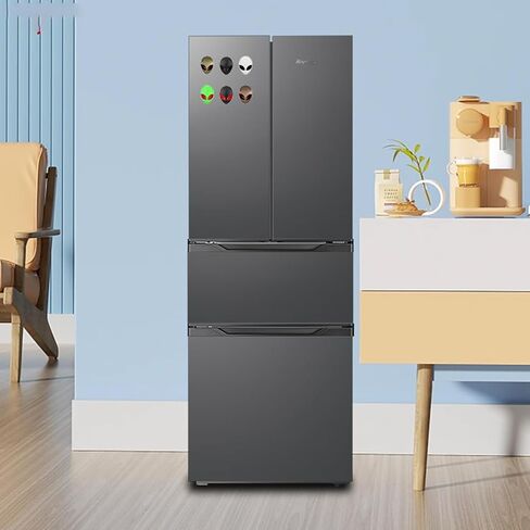 ملصقات معدنية بشارة كائن فضائي، ملصق مقاوم للماء ثلاثي الأبعاد لكائن فضائي، ملصق للسيارة والثلاجة والكمبيوتر المحمول والتلفزيون والنافذة وأي سطح أملس، مجموعة من 6 in Kuwait