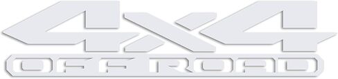 2 x Black 4x4 Off Road Bedside Vinyl Decals Fits New Dodge Ram 1500 2500 3500 Power Wagon in Saudi Arabia