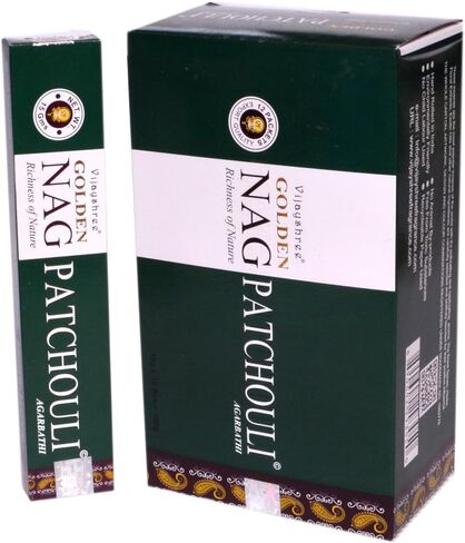 Vijayshree Nag Patchouli Incense - Incense Stick 12 Box Pack 180 Agarbatti Sticks Incense in Saudi Arabia