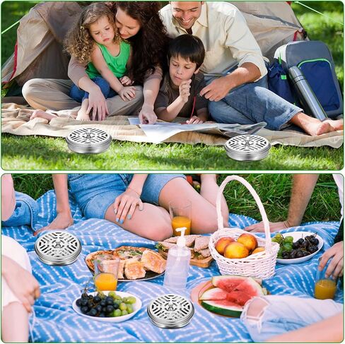 10 Pack Metal Coil Incense Holders, Retro Iron Portable Outdoor Incense Burner Holder Round Metal Incense-Holder for Home Camping Indoor Outdoor Patio (Silver) in Kuwait