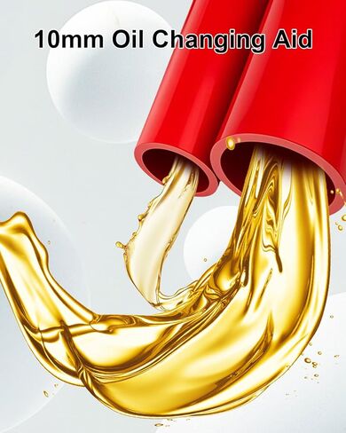Drain Oil Changing Hose Replace HON1010 Compatible with Kohler and Harbor Freight Predator Engines Honda GX100 GX120 GX160 GX200, 2 Pcs 10mm Oil Drain Hose in Saudi Arabia