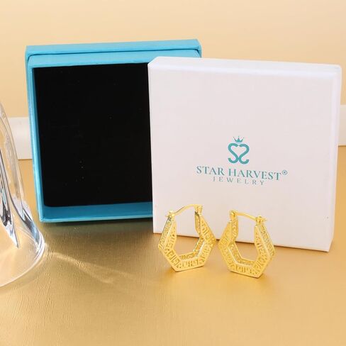 Gold-Plated Vintage Dangle Earrings for Women – Hypoallergenic Retro Drop Earrings, Elegant Jewelry Gift for Birthdays, Christmas, Valentine’s Day & Special Occasions in Saudi Arabia