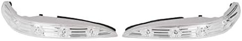 Tbest Mirror Turn Amber Light For Side On Motif Mv1,Side Mirror Turn Light,2pcs Rearview Mirror Turn Light Transparent Lens Replacement for Tucson Ix35 2010-2015 in Saudi Arabia
