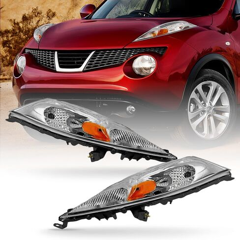 Compatible with 2011 2012 2013 2014 Nissan Juke Front Upper Turn Siganl Lights Lamps Set Replacement Left+Right in Saudi Arabia