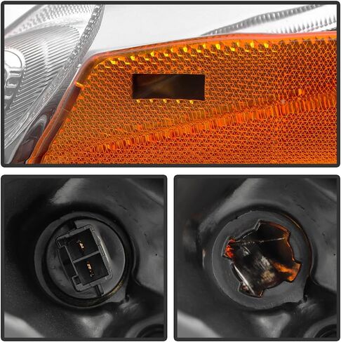 Compatible with 2011 2012 2013 2014 Nissan Juke Front Upper Turn Siganl Lights Lamps Set Replacement Left+Right in Saudi Arabia