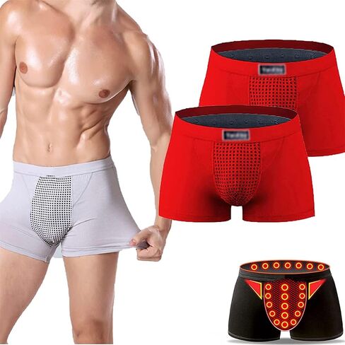 3PCS GFOUK IONPLUS Tourmaline Fiber Men Pants, Energy Field Therapy Men Pants，Magnetic Therapy Energetic Pant in Saudi Arabia