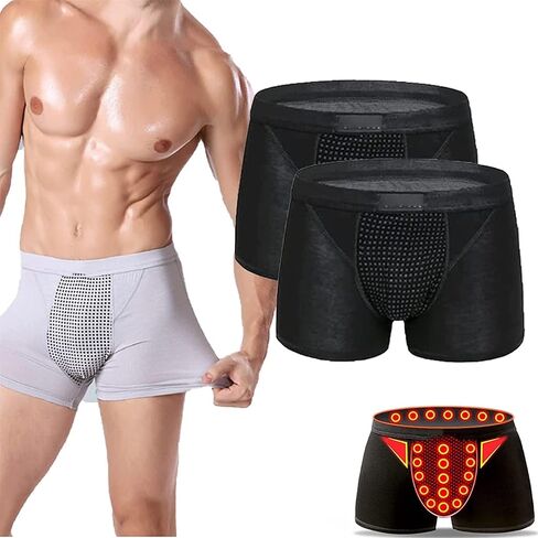 3PCS GFOUK IONPLUS Tourmaline Fiber Men Pants, Energy Field Therapy Men Pants，Magnetic Therapy Energetic Pant in Saudi Arabia