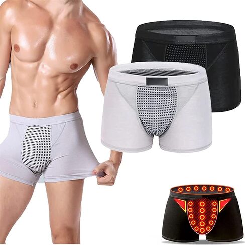 3PCS GFOUK IONPLUS Tourmaline Fiber Men Pants, Energy Field Therapy Men Pants，Magnetic Therapy Energetic Pant in Saudi Arabia