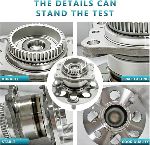512483 مجموعة محور تحمل العجلات الخلفية لسيارة Hyundai Accent 2012-2017، Kia Rio FWD، 52750-0U000 (2 قطعة) in Kuwait