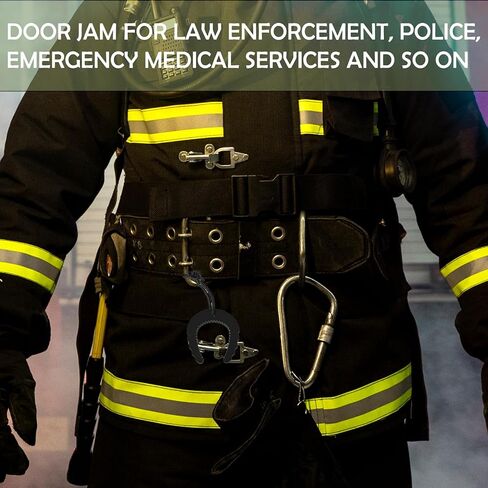 10 Pack First Responder Door Stops, Tactical Door Jam for Law Enforcement, Police, EMS, Firefighters, Security – Black Door Stopper Wedges in Kuwait