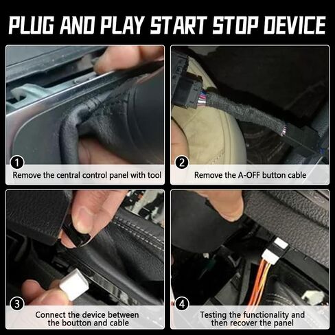 Auto Start Stop Eliminator Harness Fit for VW Atlas, Auto-Off/Memory/Original Factory 3 Working Modes in Kuwait