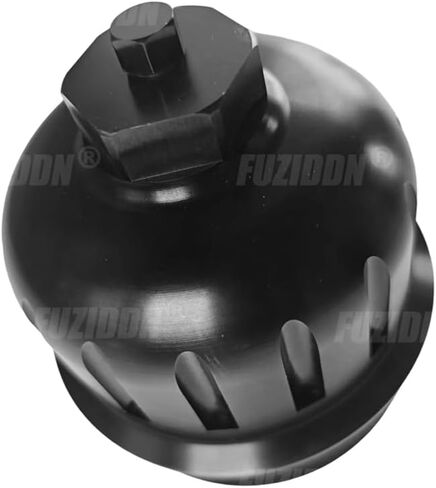 Fuel Filter Housing Cap Replacement for 2017-2024 GM Duramax 6.6L L5P | Compatible with Chevy Silverado/GMC Sierra 2500HD 3500HD | Billet Aluminum OEM 134001 Equivalent with Drain Plug in Kuwait