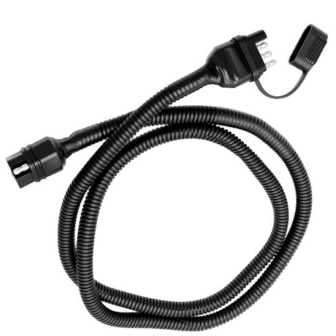 48 بوصة مربع محول موصل مقطورة الأسلاك تسخير الأسلاك 4-Way شقة إلى 6-Way متوافق مع نهر الغابات روكوود دامون الهولندي سكامبر أضعاف أسفل شاحنة المعسكر ومقطورات التخييم in Kuwait