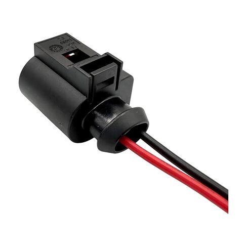 2 دبوس موصل منظم المولد ضفيرة 1J0973772، متوافق مع VW/Audi/Škoda/SEAT (Golf IV Jetta Bora New Beetle Passat B5؛ A3 8L؛ Octavia I) - التحقق من 2-Pin Keyway، 105 in Kuwait