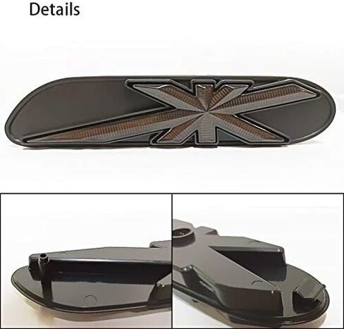 Dynamic Blinking Side Marker LED Lights for Mini Cooper R50 R52 R53, Union Jack, Amble, Sequential Flowing (Center to Both Sides) in Kuwait