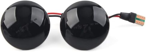 GZYF 2-Pack مصباح إشارة الانعطاف الجانبي لسيارة Range Rover L322 2002-2012، أسود مدخن in Saudi Arabia
