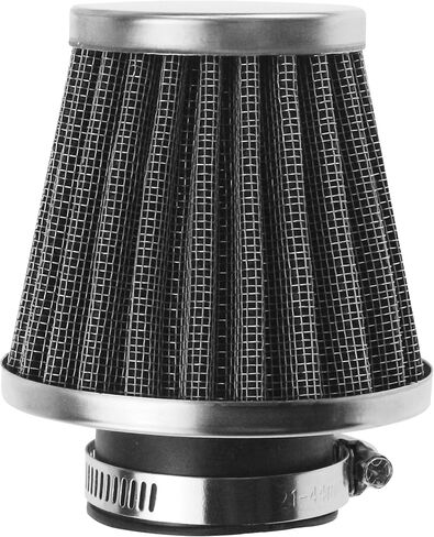 فلتر هواء للدراجة النارية 35 مم مناسب للدراجة النارية Atv Quad Scooter Moped Dirt Pit Bike 50cc 70cc 90cc 110cc 125cc Coolster Tao Tao Sunl Apollo Roketa X-pro Vitacci Sliver قطعتان in Kuwait