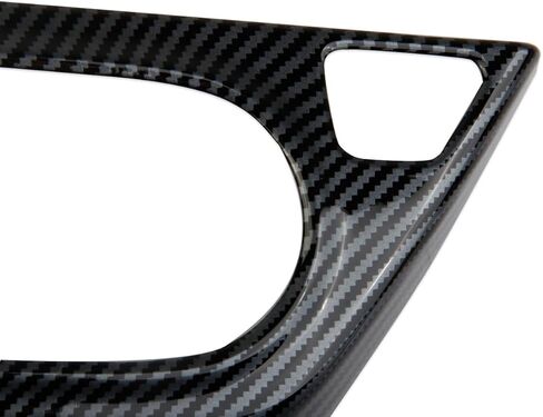 Korlot Carbon Fiber Style Center Console Air Conditioner Switch,Cigarette Lighter Panel Cover Trim Accessories for Chevrolet Trax 2024-2026 in Saudi Arabia