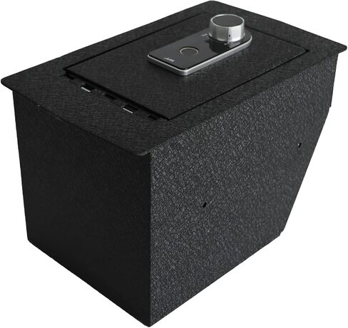 Center Console Gun Safe Vault - TuoJue Premium In-vehicle Console Gun Vault Lockbox Compatible with Honda 2023-2026 CR-V Console Organizer Locking Vault with Superior Fingerprint Lock in Kuwait