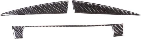 Dashboard Horn Frame Sticker Trim for Toyota Tundra 2007-2013 Center Consoles Accessories, Real Carbon Fiber Automotive Interior Decorative Cover in Saudi Arabia