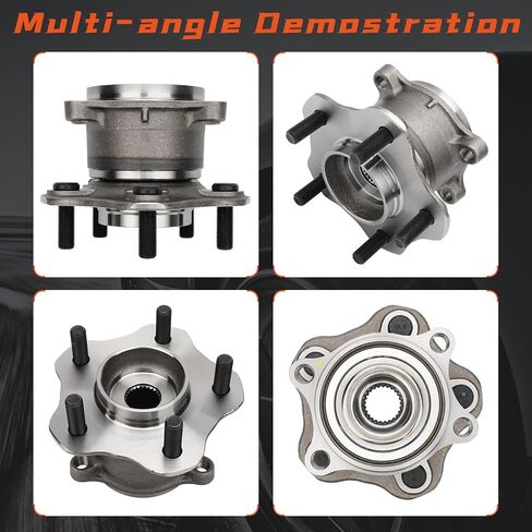 [2-Pack] DRIVESTAR 512373 Rear Driver or Passenger Side Wheel Hub and Bearing Assembly Compatible with [AWD ONLY] Nissan Juke 2011-2014, Rogue 2008-2013 in Saudi Arabia