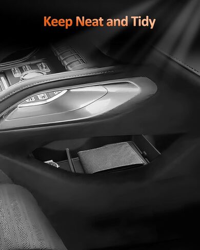 CDEFG for 2024 2025 2026 Lincoln Nautilus علبة تنظيم وحدة التحكم السفلية - ملحقات داخلية لتخزين وحدة التحكم المركزية in Saudi Arabia