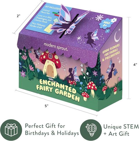 مجموعة من النشاط المخلوقون الحديثة في حديقة مجموعة 3 عبوات ، بداية بذور الحديقة ، حزمة بذور مختلطة الزهرة البرية ، الفراشة ، الخنفساء و Bumblebee in Kuwait