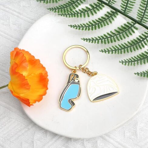 Swim Keychain,Sport Keychain for Swimmers Women Men,Sporty Swimming Team Gifts Swimming Cap Accessory for Celebration in Kuwait