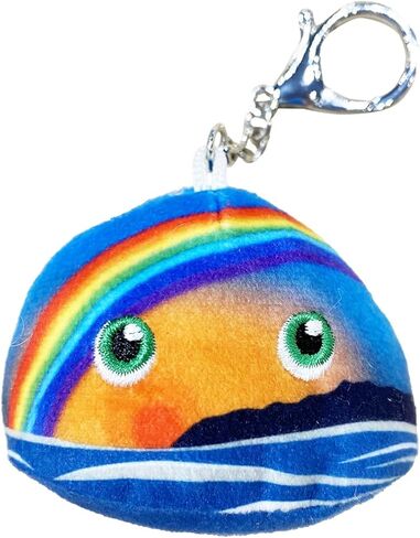 Thunderheads Raindrop Plushie Keychain, Nature-Inspired Educational Clip-On Stuffed Keychain with Fact Card, Fun STEM Tool for Exploring Rain, & Earth Science, Plush Bag Charm for Families and Friends in Saudi Arabia