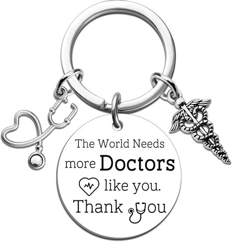 Doctors Day Gifts for Men Women Doctors Day Decoration Keychain Doctor Appreciation Gifts Thank You Gift for Doctor Retirement Birthday Thanksgiving Christmas Gift Ideas in Kuwait