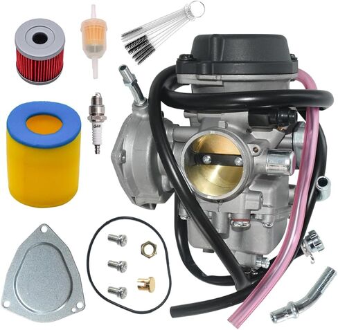 المكربن ​​مع مجموعة مرشح الهواء صالح لسوزوكي Quadsport Z400 LTZ400 2x4 2003 2004 2005 2006 2007 لسوزوكي Quadsport Z400 LTZ400Z 2004 in Saudi Arabia