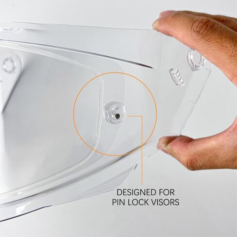 Sedici Strada 3 Motorcycle Helmet Visor Anti Fog Film,Clear Visor Insert Fog Resistant Sticker Compatible With Citation,Sedici Strada 2,Sedici Strada 3,FT2 Vector,FF801,FF397 in Kuwait