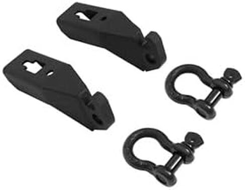 Front Tow Hook Mount Bracket & D-Ring Compatible with Ford F150 F-150 2009-2023 W/ 3/4 in D-Ring Shackles Steel in Kuwait