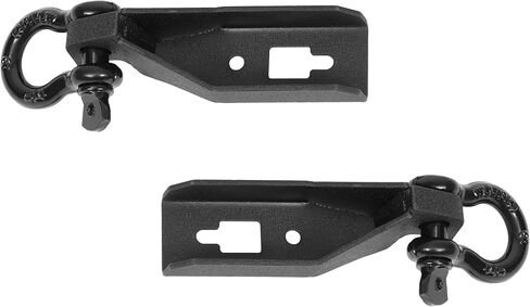 Front Tow Hook Mount Bracket & D-Ring Compatible with Ford F150 F-150 2009-2023 W/ 3/4 in D-Ring Shackles Steel in Kuwait