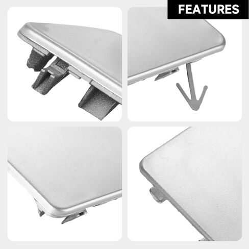 Front Bumper Tow Hook Cover Cap for Nissan Sentra 1.8L L4 - Gas 2013-2016 | Durable and Sturdy | 622A0-3SH0A | Tow Hook Eye Hole Cover Cap in Saudi Arabia