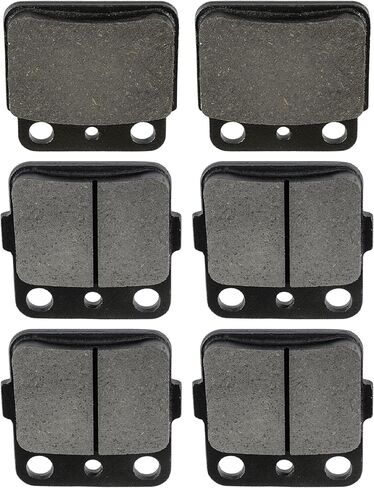 Caltric Front & Rear Brake Pads Compatible with Suzuki Lt-Z400 Ltz400 Quadsport 400 2003-2011 in Saudi Arabia
