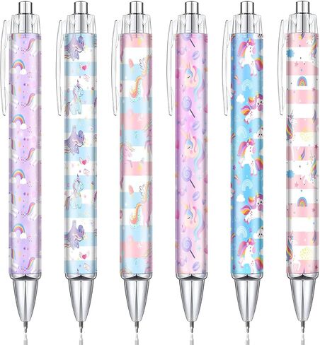 Toerifer 6Pcs Winnie Ballpoint Pens for Baby Shower, Cute Adorable Baby Shower Pen, Writing Pens with Touch Stylus Tips, Winnie Desk Accessories Party Favors Supplies, Black Ink in Saudi Arabia