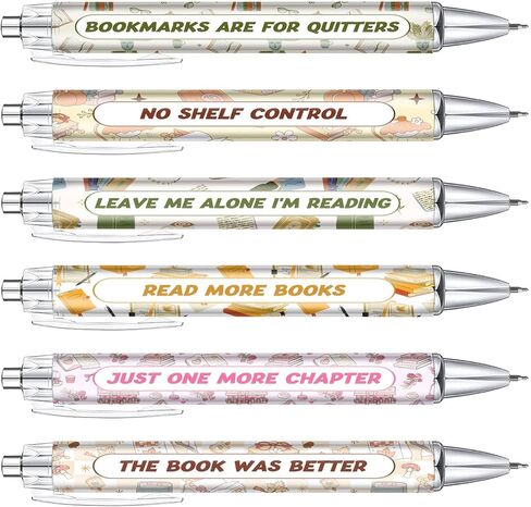 Toerifer 6Pcs Winnie Ballpoint Pens for Baby Shower, Cute Adorable Baby Shower Pen, Writing Pens with Touch Stylus Tips, Winnie Desk Accessories Party Favors Supplies, Black Ink in Saudi Arabia
