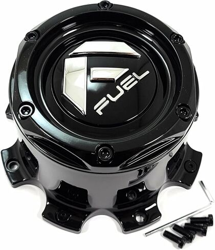 Fuel 1PC FUEL CHROME CAP FOR 8X6.5/8X170 (3.34") - 1004-09 in Saudi Arabia