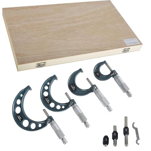 marddpair 6 Pcs 0-6 Outside Micrometer 0.0001 Carbide Standards Micrometers in Kuwait