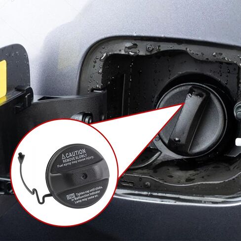 Gas Cap Fuel Tank Cap for Toyota 4Runner 2003-2009 for Lexus GX470 2003-2009 Fuel Tank Filler Cap Replace 77300-33070 1Pcs Black in Kuwait