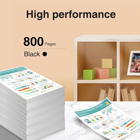 564XL Black Replacement 564 Ink Cartridge Compatible for HP 564 564 XL (5 Black Combo Pack) High Yield to Work with DeskJet 3520 3522 Officejet 4620 Photosmart 5520 6510 7520 7525 Printer in Kuwait