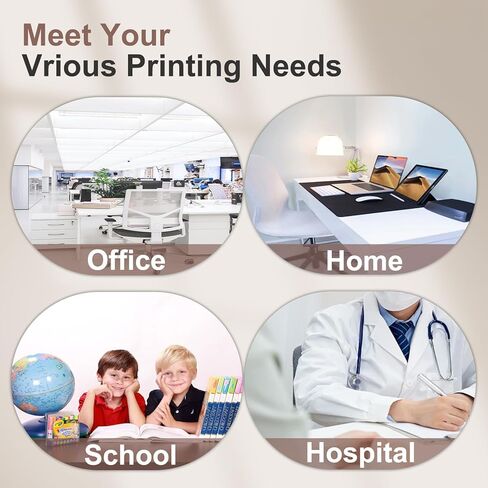 LC506 LC506XL Ink Cartridges Replacement for Brother LC 506 506XL High Yield INKvestment 4355 4555 4557 Compatible with Brother MFC-J4355DW MFC-J4555DW MFC-J4557DW Printer in Kuwait