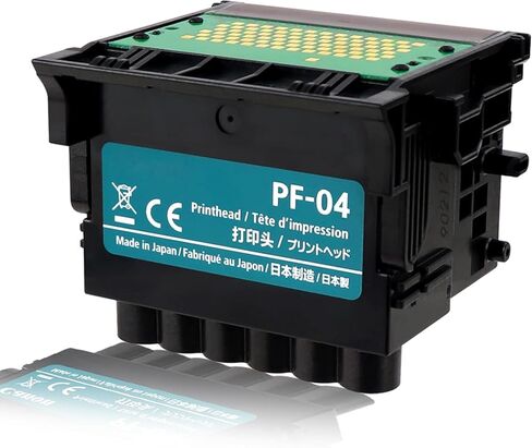 رأس الطباعة PF-04 متوافق مع iPF670 MFP L24/iPF650 / iPF655/ iPF670 MFP L24ei/ iPF750/ iPF755/ iPF760/ iPF765/ iPF770/ iPF770 MFP L36ei/ iPF770 MFP M40/ iPF780/ iPF780 MFPM40/iPF830/iPF840/iPF850 in Kuwait