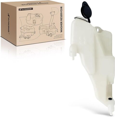 A-Premium Windshield Washer Reservoir Compatible with Select Chevrolet & GMC & Oldsmobile Models - Blazer 1995-2005, S10 1994-2004, Sonoma 1994-2004, Jimmy 1995-2005, Bravada, with (Cap/Bracket) in Saudi Arabia