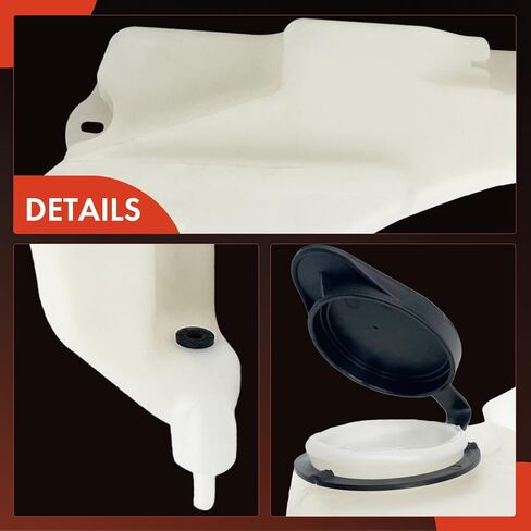 A-Premium Windshield Washer Reservoir Compatible with Select Chevrolet & GMC & Oldsmobile Models - Blazer 1995-2005, S10 1994-2004, Sonoma 1994-2004, Jimmy 1995-2005, Bravada, with (Cap/Bracket) in Saudi Arabia