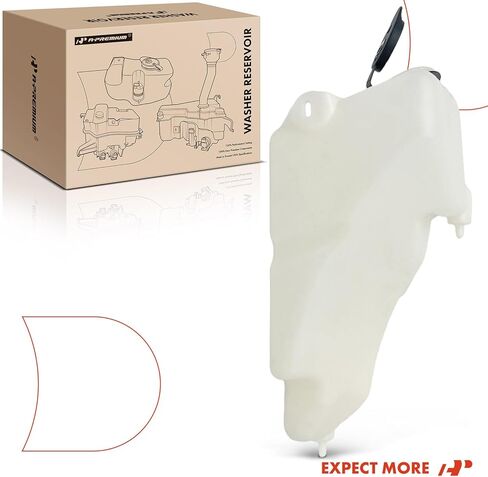 A-Premium Windshield Washer Reservoir Compatible with Select Chevrolet & GMC & Oldsmobile Models - Blazer 1995-2005, S10 1994-2004, Sonoma 1994-2004, Jimmy 1995-2005, Bravada, with (Cap/Bracket) in Saudi Arabia