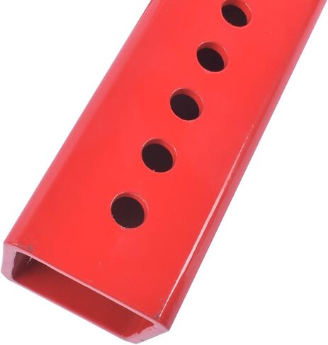 قفل باب البضائع، قفل باب البضائع شديد التحمل لشبه الشاحنات والحاويات - قفل أمان بمفتاح، تصميم مقاوم للتلاعب، يناسب القضبان الرأسية 9.75 بوصة - 16 بوصة، لمسة نهائية مطلية بمسحوق أحمر in Kuwait