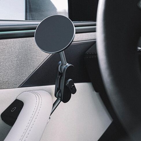 Model 3/y Premium Alloy Phone Mount (2024-2022 Model Y ، 2023-2021 Model 3) in Kuwait