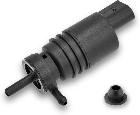 Windshield Washer Pump with Grommet Replace #67128362154,Windshield Washer Fluid Pump Replacement,Compatible with BMW E36,E46,E53,E86 in Kuwait